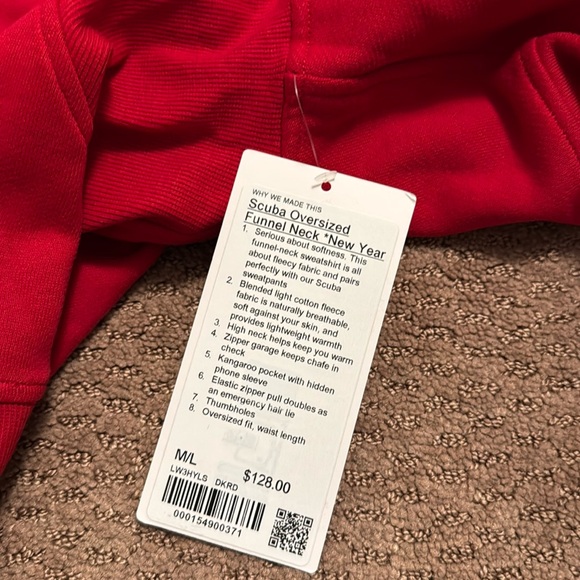 NWT Lululemon Oversized Scuba Funnel Neck - Picture 3 of 7